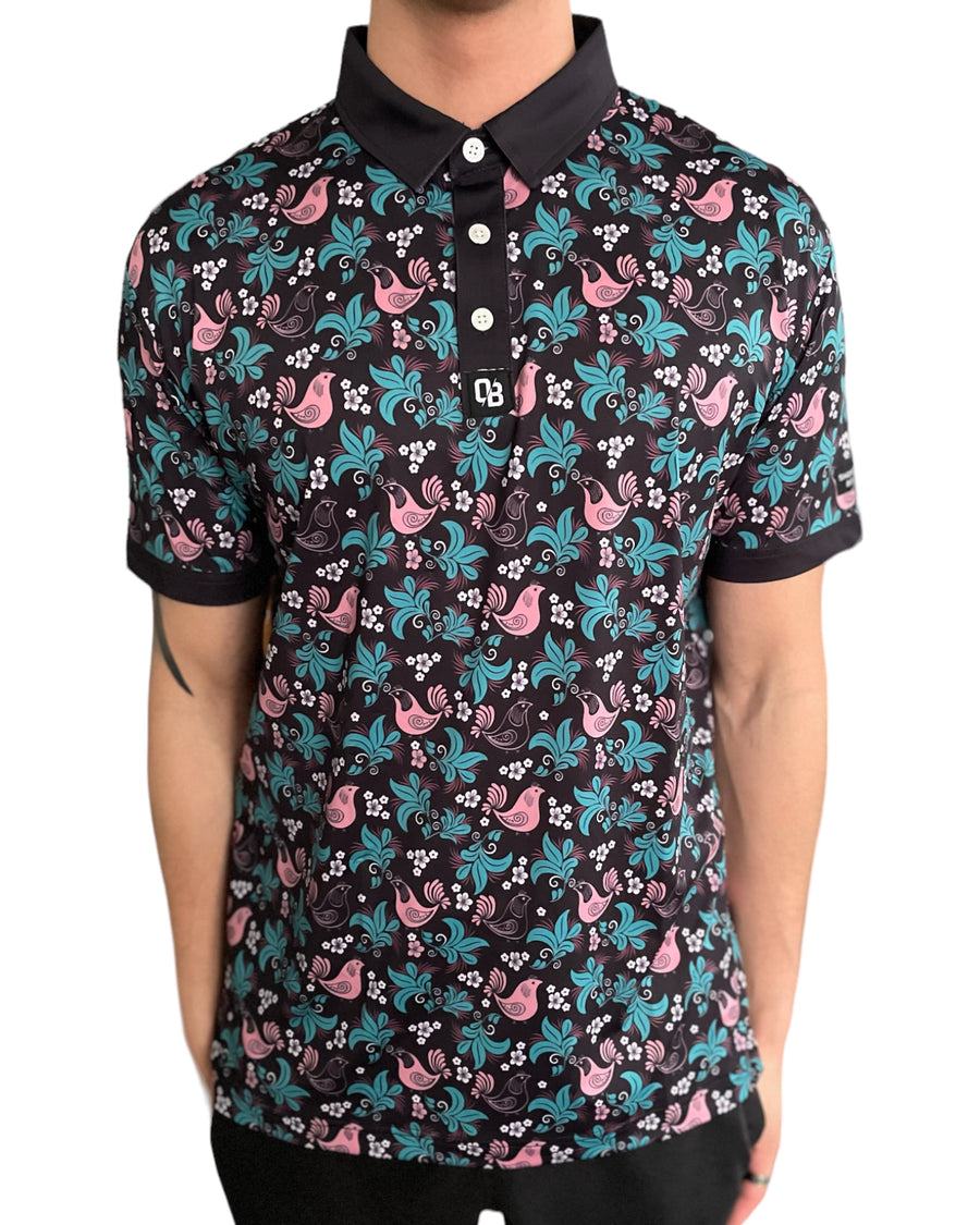 Model is 6'1" (185cm), 185 pounds wearing a large.