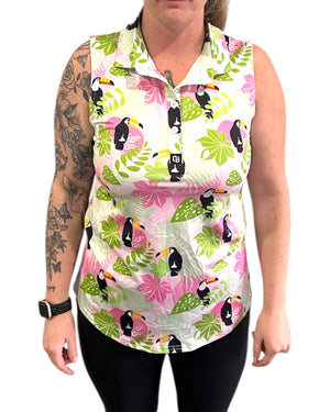 Model is 5'2" (157 cm) 128 pounds wearing a medium.