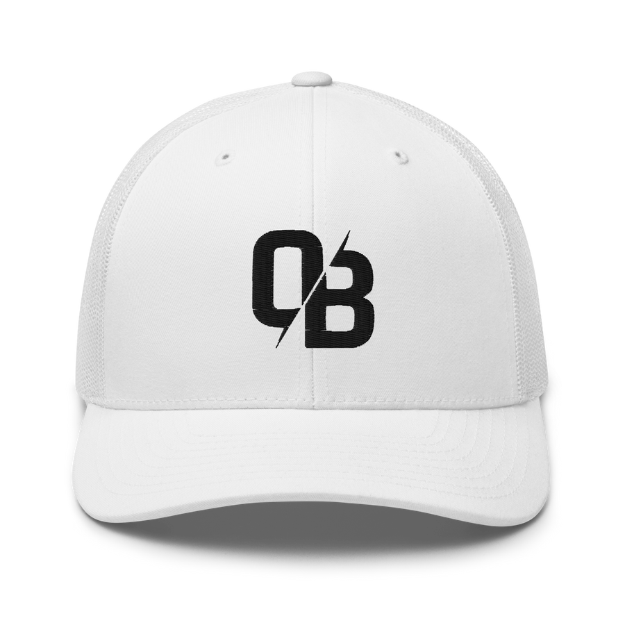 White - Trucker Snapback