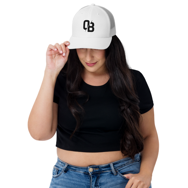White - Trucker Snapback
