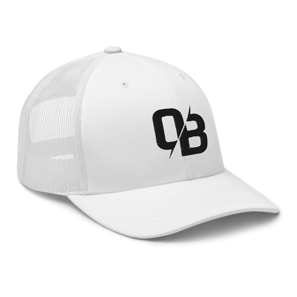 White - Trucker Snapback